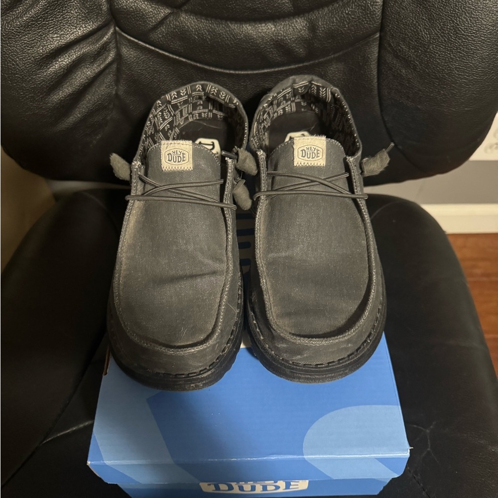 Hey Dude Black Loafers